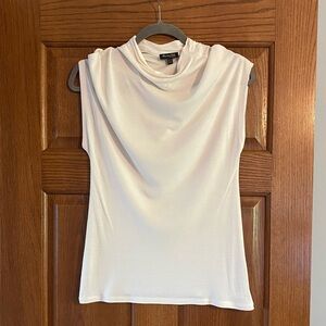 White Sleeveless Top